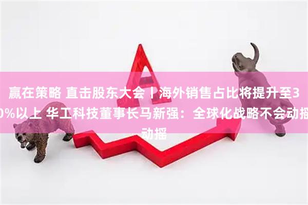 赢在策略 直击股东大会丨海外销售占比将提升至30%以上 华工科技董事长马新强：全球化战略不会动摇