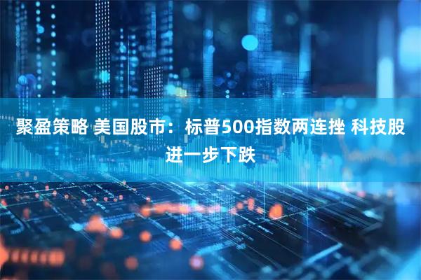 聚盈策略 美国股市：标普500指数两连挫 科技股进一步下跌